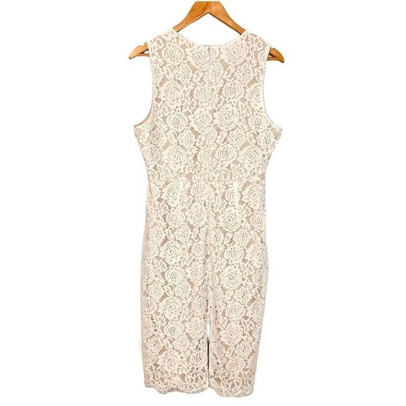 LULU'S Corita White Lace Sleeveless Midi Dress XL - Picture 10 of 16